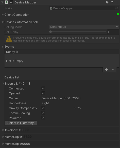 DeviceMapper Component