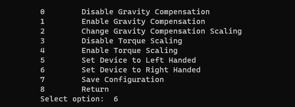 Device Handedness