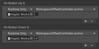 workspace offset handle events