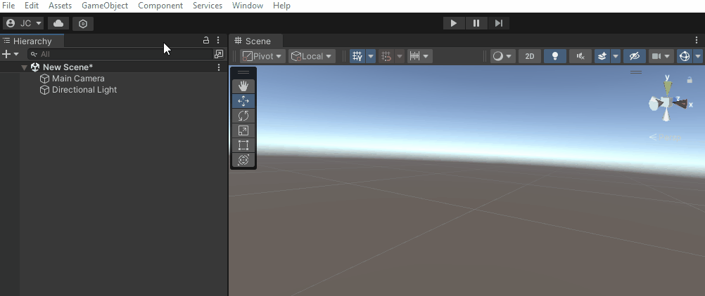 Création du Haptic Rig
